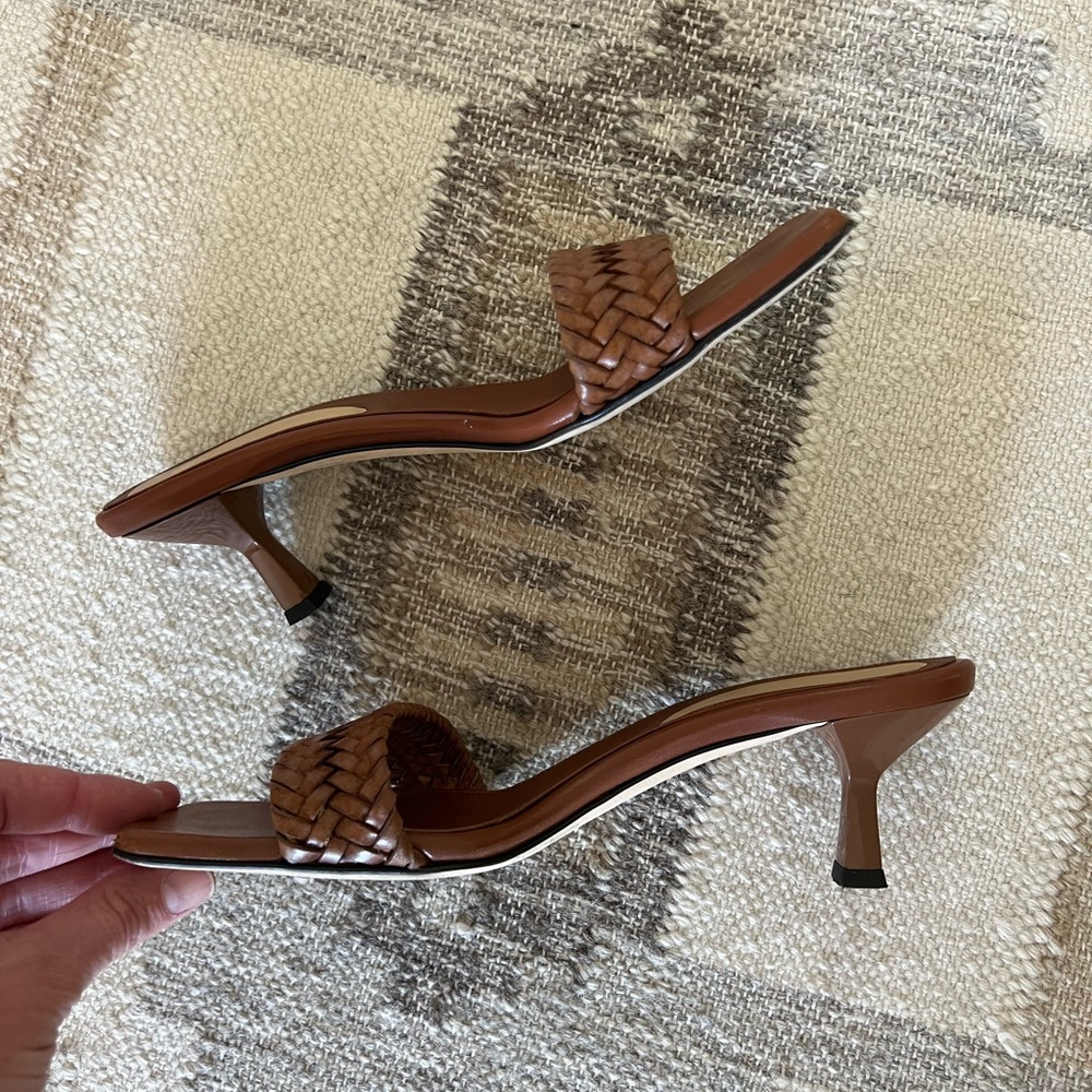 Dear Frances leather slides - Picture 2 of 7